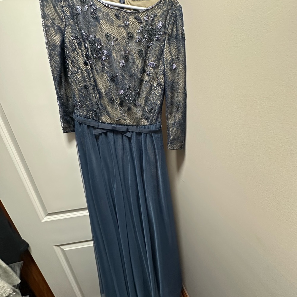 Tadashi Shoji Navy Lace Dress